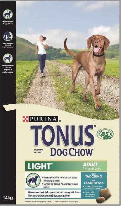 ΤΡΟΦΗ TONUS ADULT LIGHT ΜΕ ΓΑΛΟΠΟΥΛΑ 14KG
