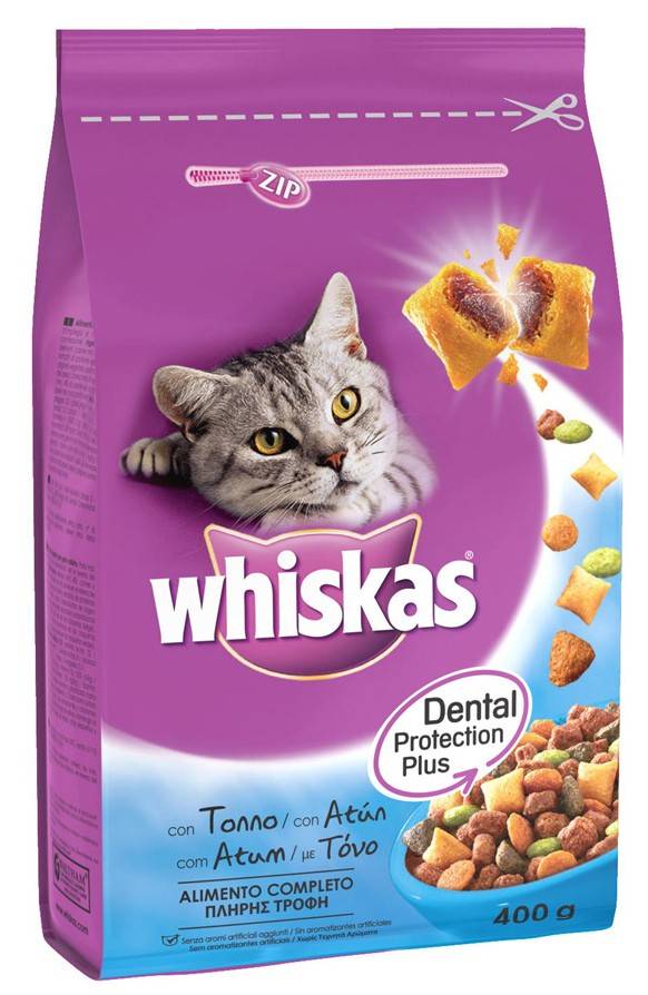 ΤΡΟΦΗ WHISKAS ADULT ΜΕ ΤΟΝΟ 14KG