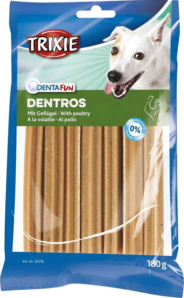 TRIXIE ΟΔΟΝΤΙΚΟ ΣΤΙΚ ΤRIXIE DENTROS ΚΟΤΟΠΟΥΛΟ (180GR/7ΤΜΧ)