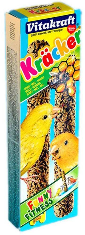 VITAKRAFT KRACKER VITAKRAFT ΜΕ ΜΕΛΙ/ΣΟΥΣΑΜΙ ΓΙΑ ΚΑΝΑΡΙΝΙΑ (2ΤΜΧ)