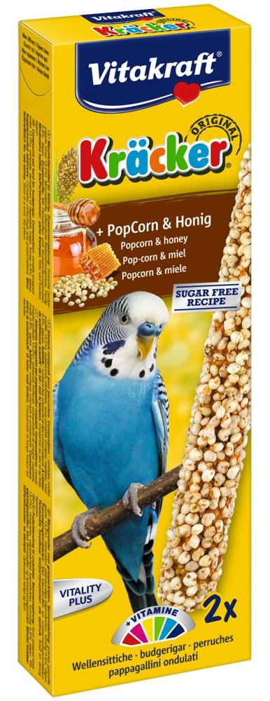 KRACKER VITAKRAFT ΜΕ ΠΟΠ ΚΟΡΝ ΓΙΑ ΠΑΠΑΓΑΛΑΚΙΑ (2ΤΜΧ) VITAKRAFT