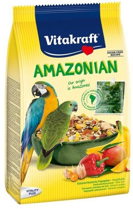 ΤΡΟΦΗ ΓΙΑ ΠΑΠΑΓΑΛΟΥΣ ΑΜΑΖΟΝΙΟΥ VITAKRAFT AMAZONIAN (750GR)