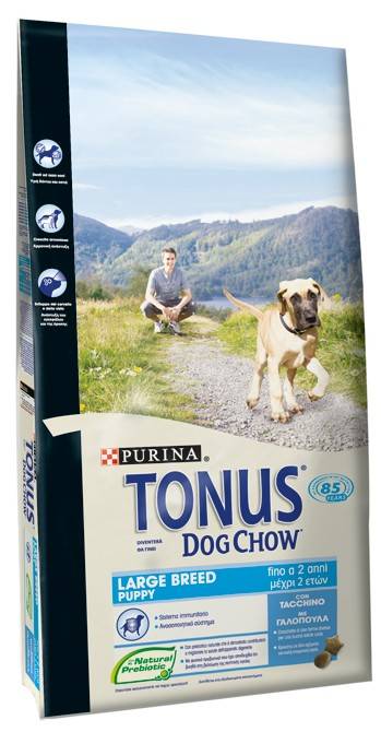 ΤΡΟΦΗ TONUS PUPPY LARGE BREED ΜΕ ΓΑΛΟΠΟΥΛΑ 14KG TONUS