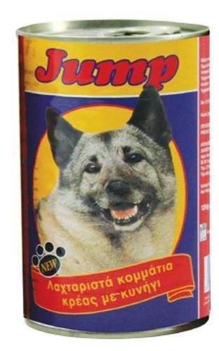 ΚΟΝΣΕΡΒΑ ΣΚΥΛΟΥ JUMP ΚΥΝΗΓΙ 1250GR