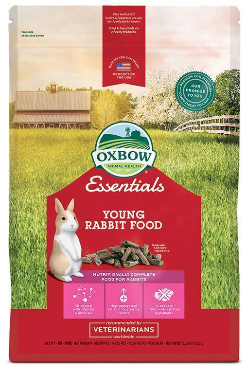 ΤΡΟΦΗ ΓΙΑ ΚΟΥΝΕΛΙ OXBOW JUNIOR ΠΛHΡΗΣ 2.28KG OXBOW