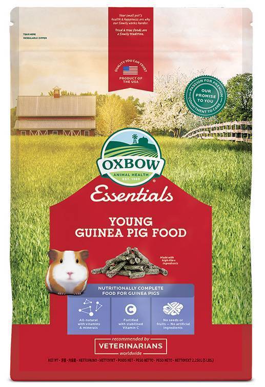 ΤΡΟΦΗ ΓΙΑ ΙΝΔΙΚΟ ΧΟΙΡΙΔΙΟ OXBOW JUNIOR ΠΛHΡΗΣ 2.25KG OXBOW