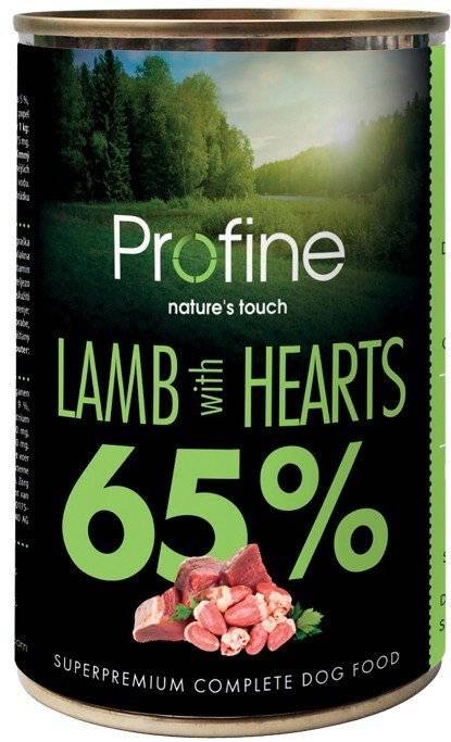 ΚΟΝΣΕΡΒΑ PROFINE ΑΡΝΙ ΜΕ ΚΑΡΔΙΕΣ 400GR PROFINE