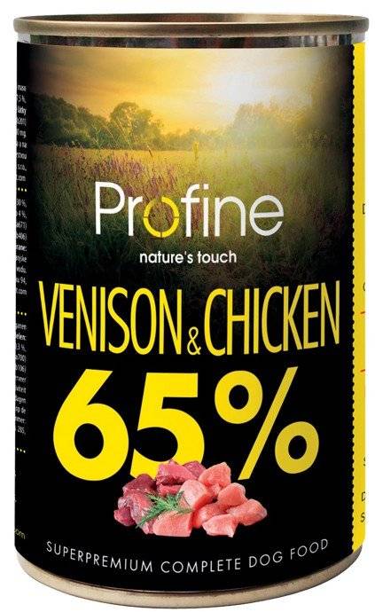 ΚΟΝΣΕΡΒΑ PROFINE ΕΛΑΦΙ - ΚΟΤΟΠΟΥΛΟ 400GR PROFINE