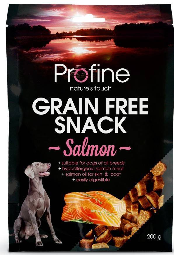 SNACK PROFINE GRAIN FREE ΣΟΛΩΜΟΣ 200GR