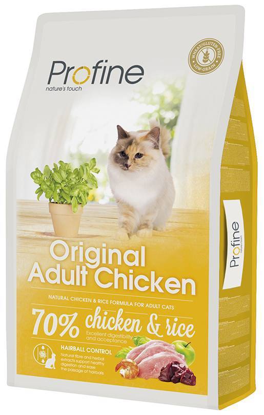 ΤΡΟΦΗ PROFINE ORIGINAL ADULT ΜΕ ΚΟΤΟΠΟΥΛΟ - ΡΥΖΙ 10KG PROFINE