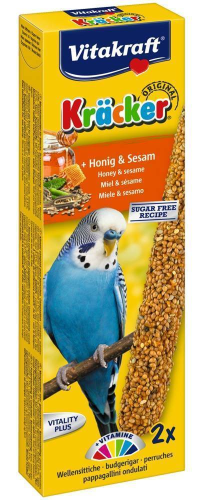 KRACKER VITAKRAFT ΜΕ ΜΕΛΙ ΚΑΙ ΣΟΥΣΑΜΙ ΓΙΑ ΠΑΠΑΓΑΛΑΚΙΑ (2ΤΜΧ)