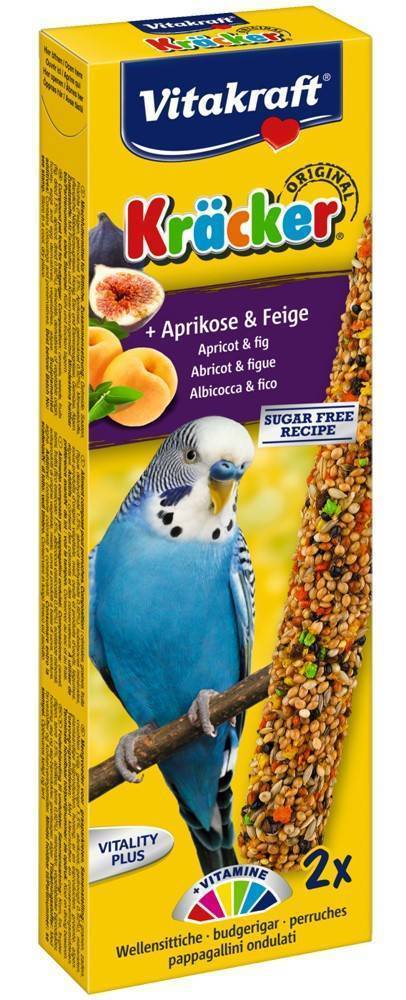 KRACKER VITAKRAFT ΜΕ ΒΕΡΥΚΟΚΟ ΚΑΙ ΣΥΚΟ ΓΙΑ ΠΑΠΑΓΑΛΑΚΙΑ (2ΤΜΧ) VITAKRAFT
