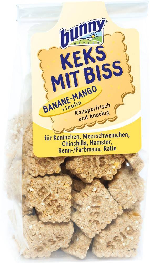 SNACK BUNNY NATURE ΜΕ ΜΠΑΝAΝΑ KAI MANGO (50GR)
