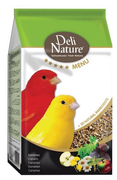 ΤΡΟΦΗ ΓΙΑ ΚΑΝΑΡΙΝΙΑ DELI NATURE 5 STAR MENU (2.5KG) DELI NATURE