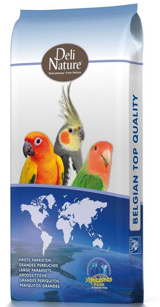 ΤΡΟΦΗ ΓΙΑ ΜΕΣΑΙΟΥΣ ΠΑΠΑΓΑΛΟΥΣ DELI NATURE 20KG DELI NATURE