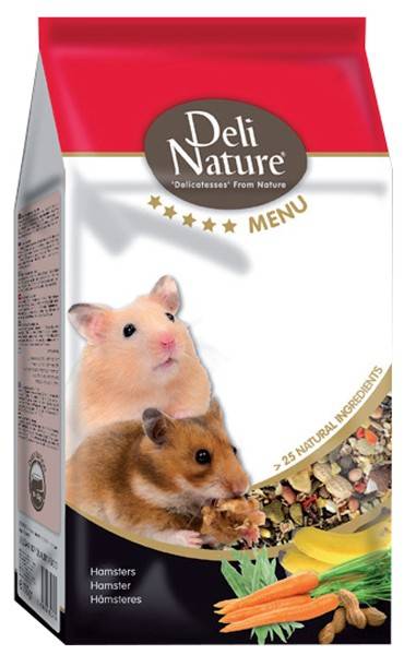 DELI NATURE ΤΡΟΦΗ ΓΙΑ ΧΑΜΣΤΕΡ DELI NATURE 5 STAR MENU 750GR