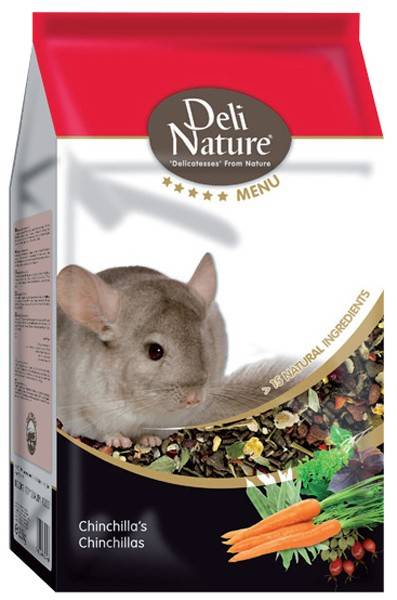 DELI NATURE ΤΡΟΦΗ ΓΙΑ ΤΣΙΝΤΣΙΛΑ DELI NATURE 5 STAR MENU 2.5KG