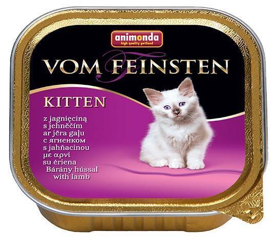 ΚΟΝΣΕΡΒΑ ΓΑΤΑΣ ANIMONDA VOM FEINSTEN KITTEN ΚΟΤΟΠΟΥΛΟ ΚΑΙ ΑΡΝΙ 100GR
