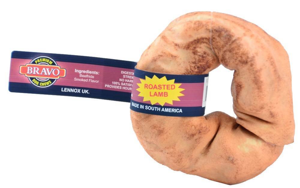 BRAVO ΚΟΚΚΑΛΟ SMALL DONUT BRAVO ΜΕ ΓΕΥΣΗ ΨΗΤΟ ΑΡΝΑΚΙ 8-9CM