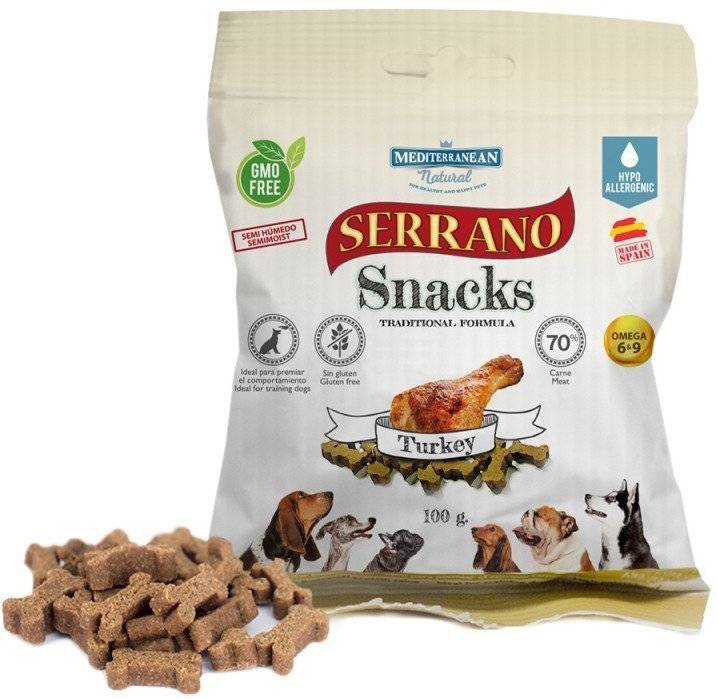 MEDITERRANEAN NATURAL SNACK ΣΕ ΜΙΚΡΕΣ ΜΠΟΥΚΙΕΣ MEDITERRANEAN NATURAL SERRANO ΓΑΛΟΠΟΥΛΑ 100GR