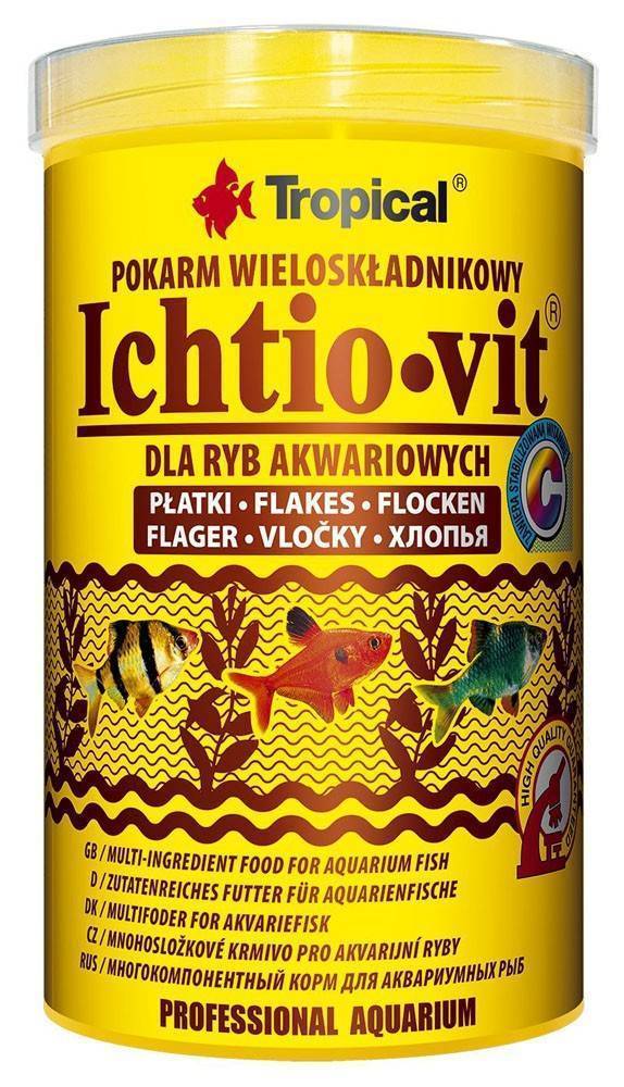 ΤΡΟΦΗ ΨΑΡΙΩΝ TROPICAL ICHTIO-VIT 1000ML