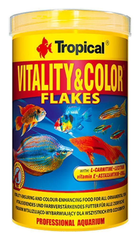 ΤΡΟΦΗ ΨΑΡΙΩΝ TROPICAL VITALITY - COLOUR 1000ML TROPICAL