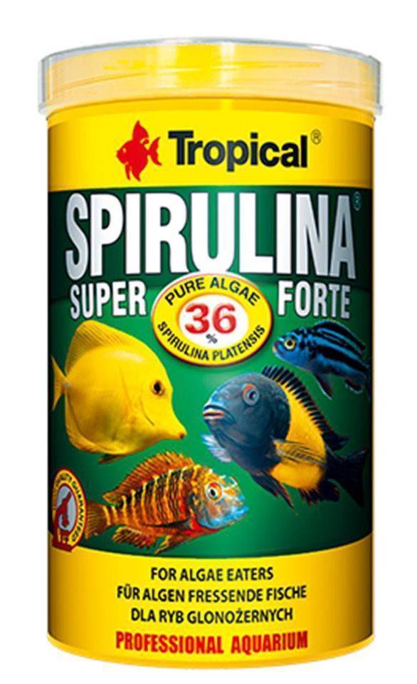 ΤΡΟΦΗ ΨΑΡΙΩΝ TROPICAL SUPER SPIRULINA FORTE 50GR