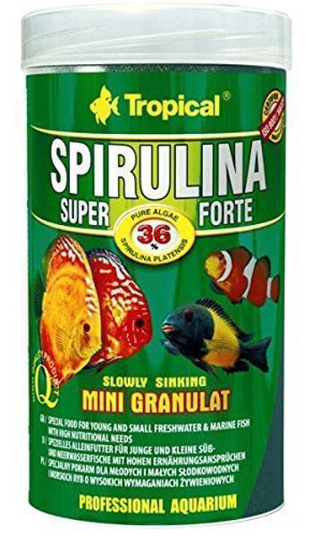 ΤΡΟΦΗ ΨΑΡΙΩΝ TROPICAL SUPER SPIRULINA FORTE MINI GRANULAT 1.68KG