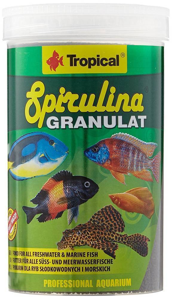 ΤΡΟΦΗ ΨΑΡΙΩΝ TROPICAL SPIRULINA GRANULAT 44GR TROPICAL