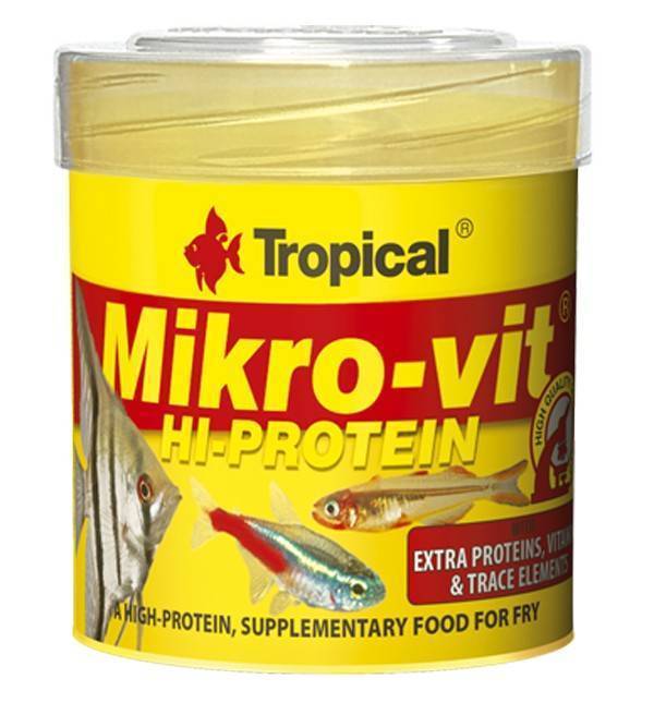 ΤΡΟΦΗ ΨΑΡΙΩΝ TROPICAL MIKRO-VIT HI-PROTEIN 32GR