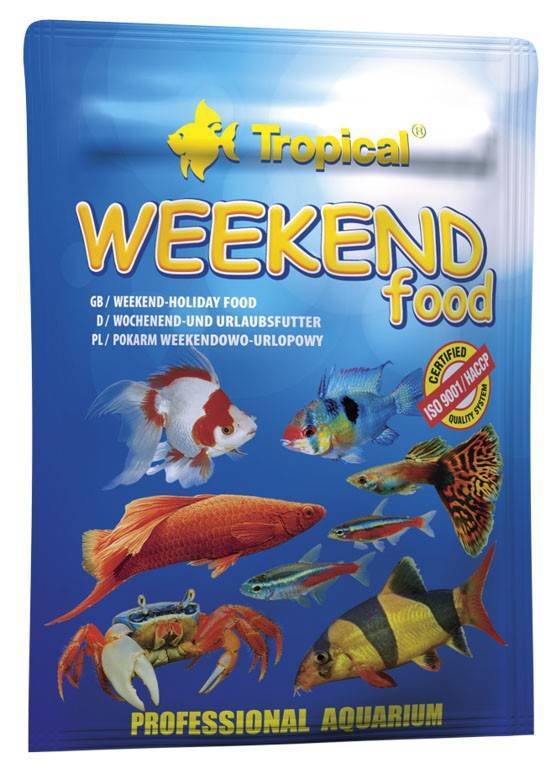 ΤΡΟΦΗ ΨΑΡΙΩΝ TROPICAL WEEKEND FOOD 20GR