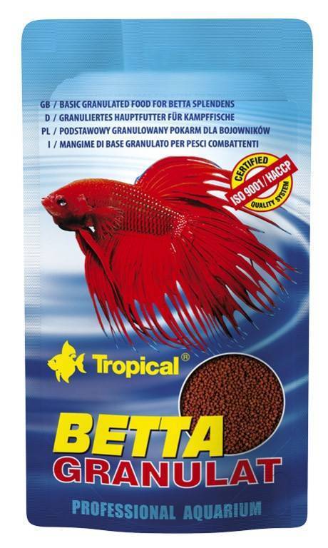 ΤΡΟΦΗ ΨΑΡΙΩΝ TROPICAL BETTA GRANULAT 10GR