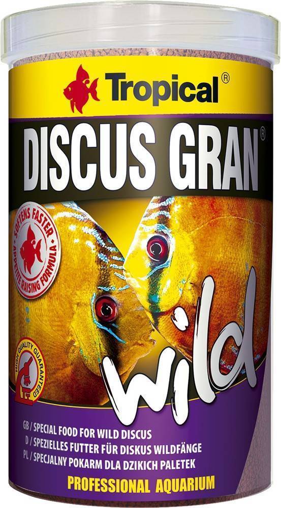 ΤΡΟΦΗ ΨΑΡΙΩΝ TROPICAL DISCUS GRAN WILD 440GR TROPICAL