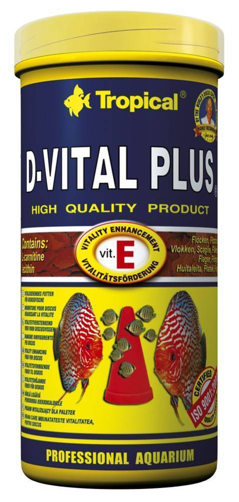 TROPICAL ΤΡΟΦΗ ΨΑΡΙΩΝ TROPICAL D-VITAL PLUS 20GR
