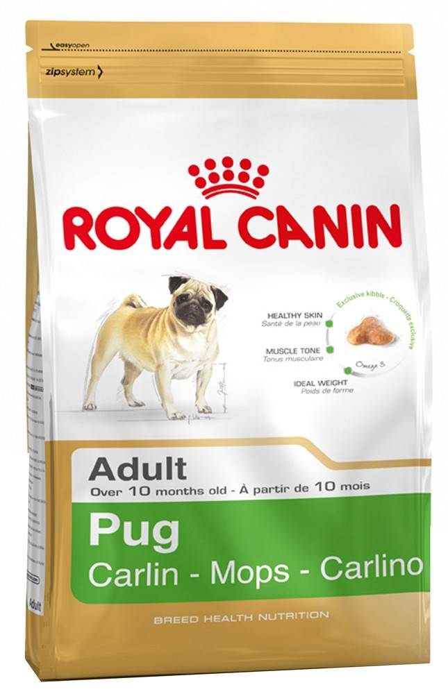 ΤΡΟΦΗ ΣΚΥΛΟΥ ROYAL CANIN PUG ADULT 1.5KG ROYAL CANIN