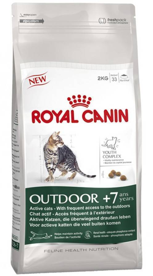 ΤΡΟΦΗ ΓΑΤΑΣ ROYAL CANIN OUTDOOR +7 SENIOR 2KG ROYAL CANIN