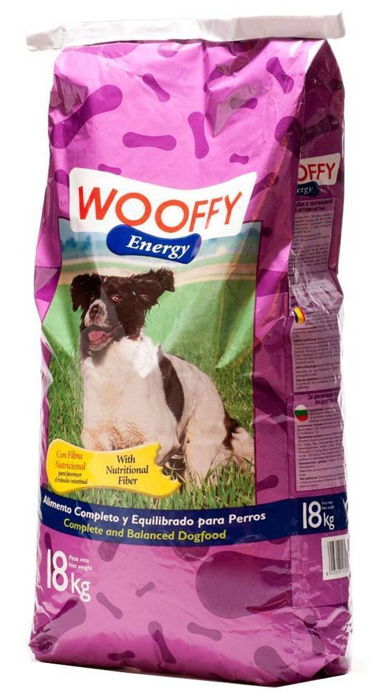 ΤΡΟΦΗ ΣΚΥΛΟΥ WOOFFY ENERGY 18KG WOOFFY
