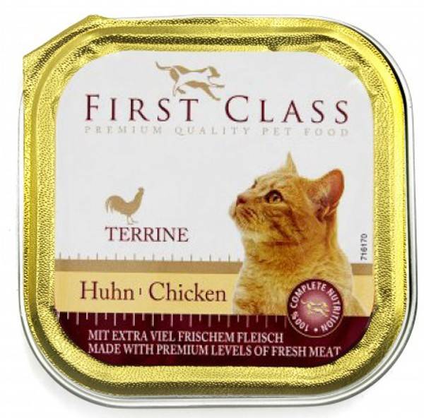 ΚΟΝΣΕΡΒΑ ΓΑΤΑΣ FIRST CLASS ΚΟΤΟΠΟΥΛΟ 100GR