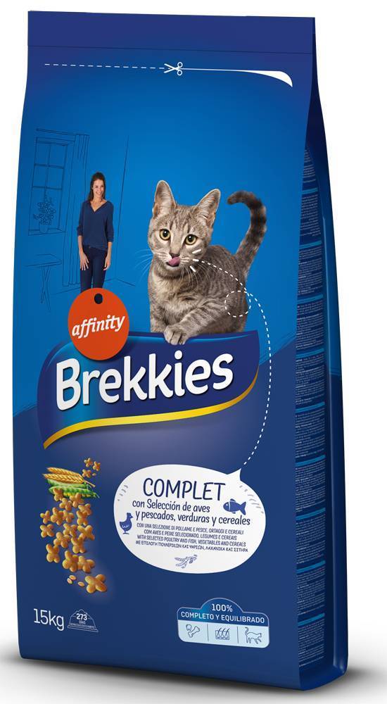 ΤΡΟΦΗ ΓΑΤΑΣ BREKKIES COMPLET 15KG BREKKIES