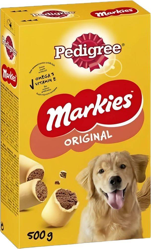 PEDIGREE ΜΠΙΣΚΟΤΑ PEDIGREE MARKIES ΜΕ ΜΕΔΟΥΛΙ 500GR