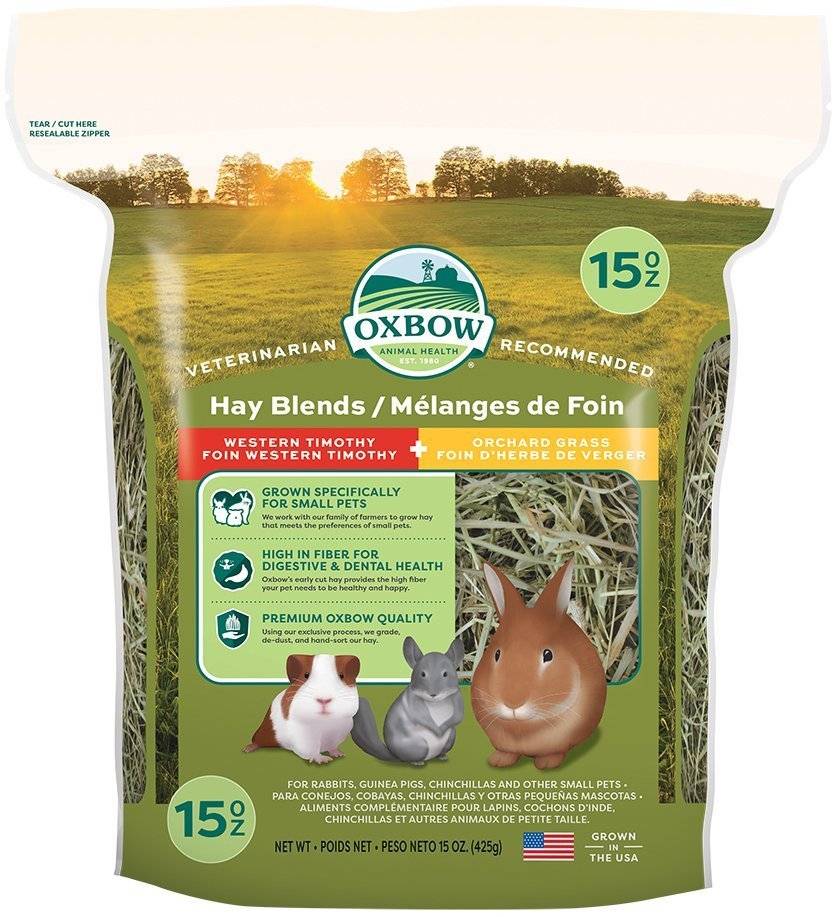 ΧΟΡΤΟ ΓΙΑ ΤΡΩΚΤΙΚΑ OXBOW HAY BLENDS 425GR OXBOW