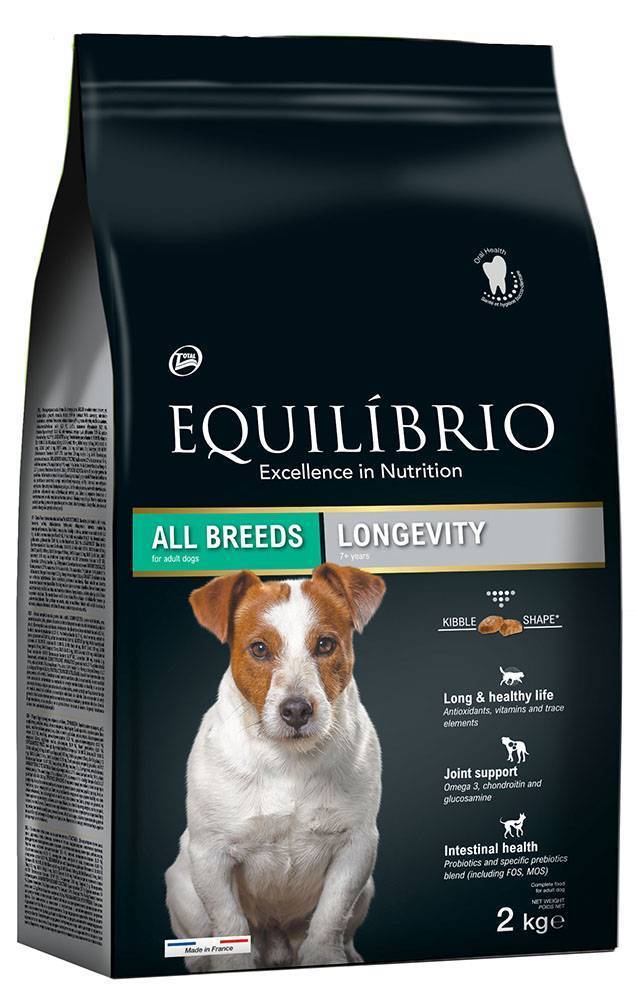 ΤΡΟΦΗ ΣΚΥΛΟΥ EQUILIBRIO DOG LONGEVITY ALL BREEDS 2KG EQUILIBRIO