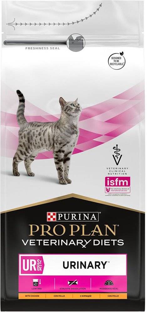 ΚΛΙΝΙΚΗ ΔΙΑΙΤΑ ΓΑΤΑΣ PURINA PRO PLAN URINARY ΜΕ ΚΟΤΟΠΟΥΛΟ 1.5KG PROPLAN