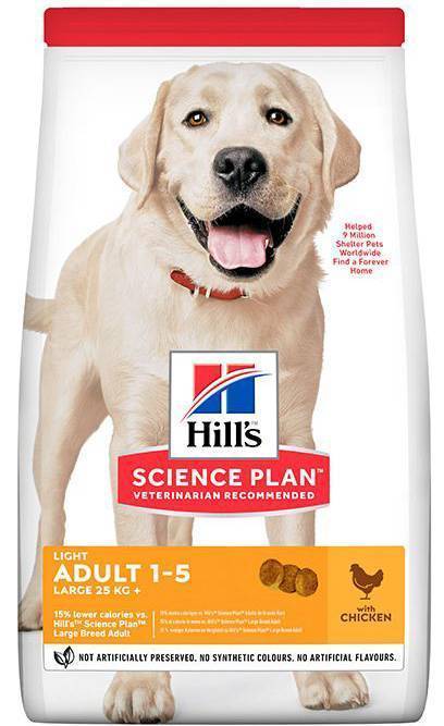 ΤΡΟΦΗ HILL'S SP CANINE ADULT LIGHT LARGE BREED ΚΟΤΟΠΟΥΛΟ 14KG