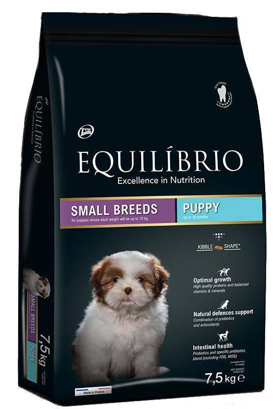 ΤΡΟΦΗ ΣΚΥΛΟΥ EQUILIBRIO PUPPY SMALL BREED ΚΟΤΟΠΟΥΛΟ 7.5KG EQUILIBRIO