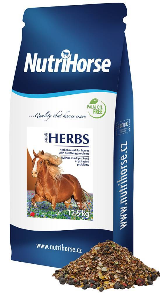 ΤΡΟΦΗ MUSLI NUTRIHORSE HERBS 12.5KG NUTRIHORSE