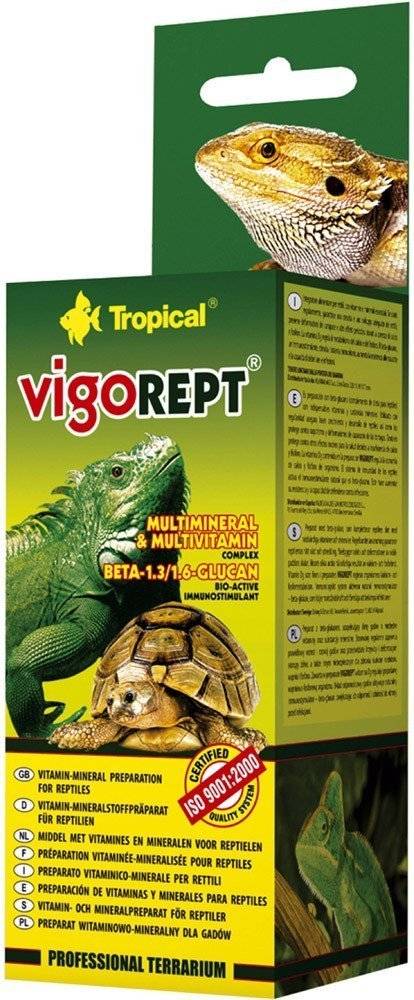 ΒΙΤΑΜΙΝΕΣ TROPICAL ΓΙΑ ΧΕΛΩΝΕΣ VIGOREPT 100ML TROPICAL