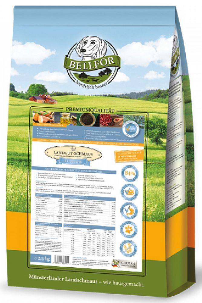 ΤΡΟΦΗ ΣΚΥΛΟΥ BELLFOR ΕΞΩΘΗΣΗΣ ΚΟΤΟΠΟΥΛΟ JUNIOR 2.5KG BELLFOR