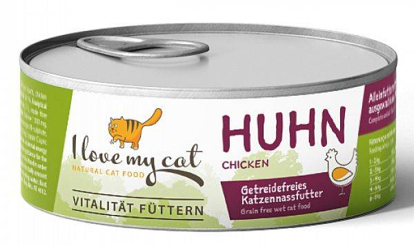 ΚΟΝΣΕΡΒΑ ΓΑΤΑΣ I LOVE MY CAT ΚΟΤΟΠΟΥΛΟ 100GR I LOVE MY CAT