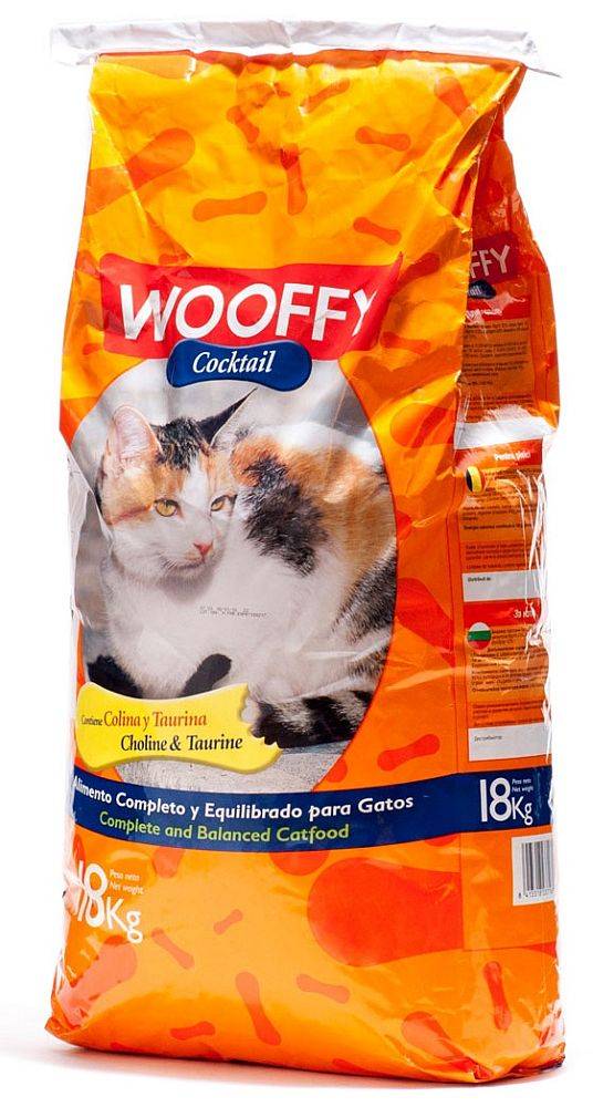 ΤΡΟΦΗ ΓΑΤΑΣ WOOFFY COCTAIL 18KG WOOFFY